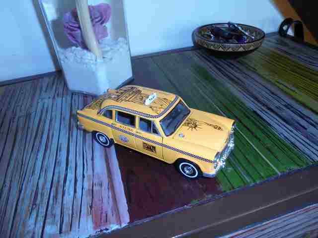 Checker taxi cab 1963